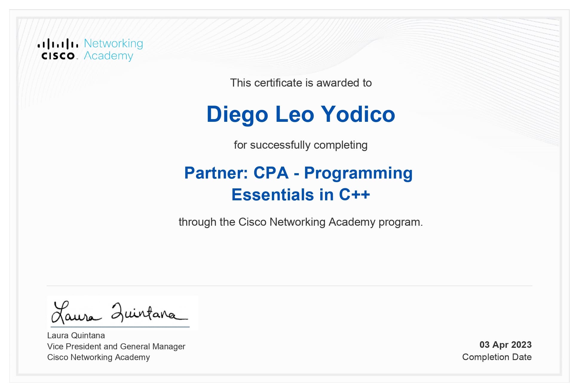 CPA: Programming Essentials in C++