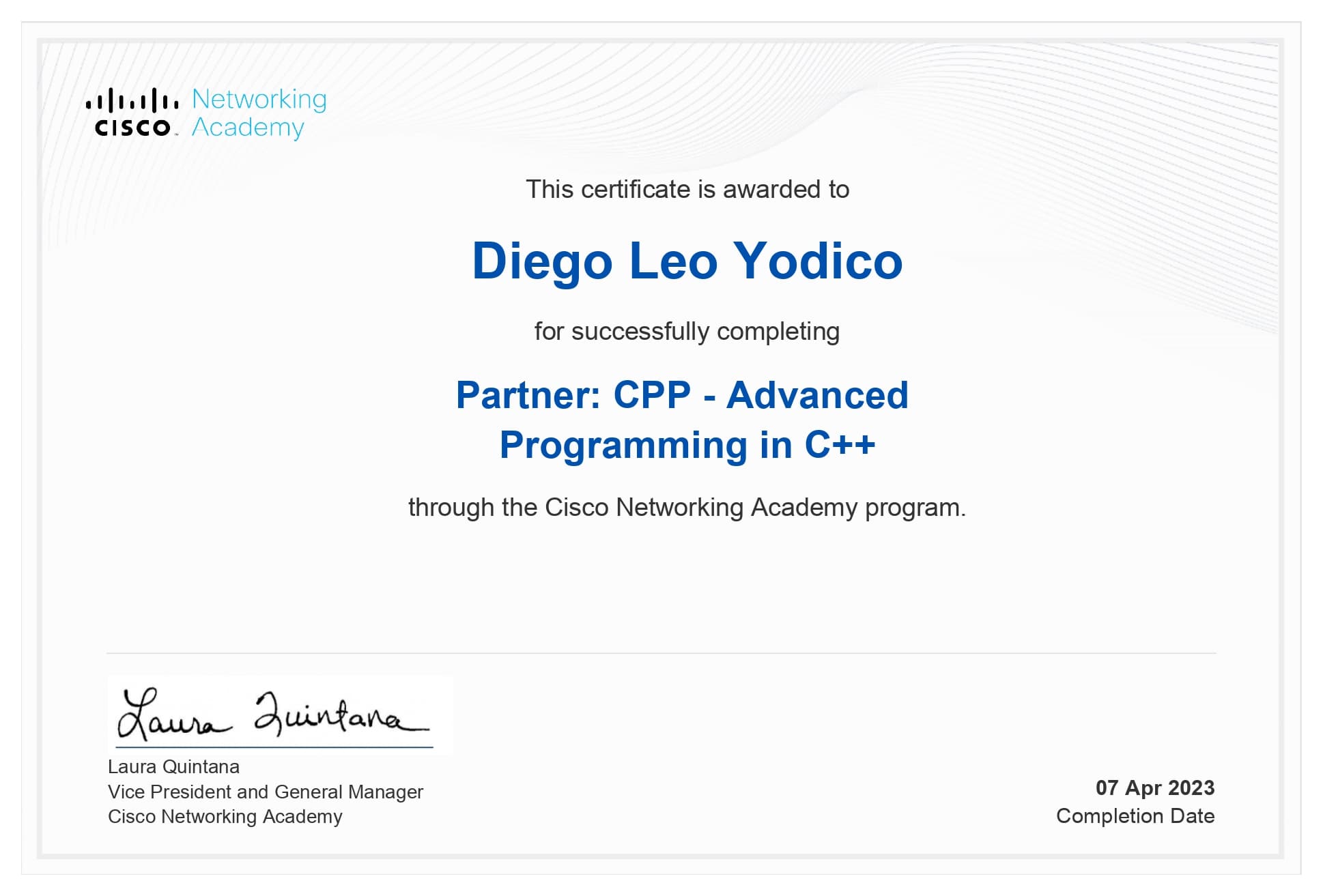 CPP: Advanced Programming in C++